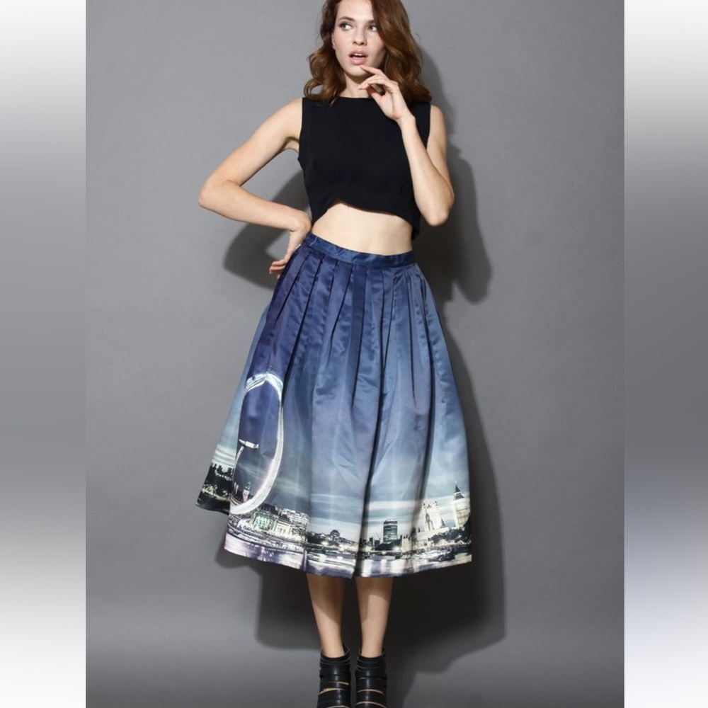 London Skyline Skirt